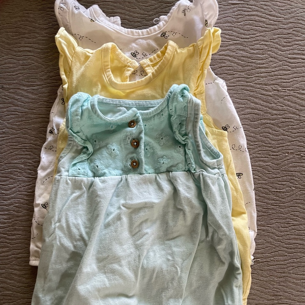 Short sleeve summer onesies bundles